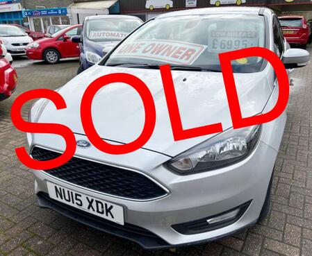 FORD FOCUS 1.0 EB 125 ZETEC **ONE OWNER FULL SERVICE HISTORY**AMAZING MPG AND ONLY £20 YEAR ROAD TAX**