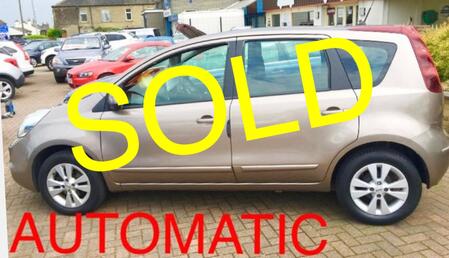 NISSAN NOTE 1.6 ACENTA AUTOMATIC **ONLY 53,000 MILES**FULL HISTORY**A BIT HIGHER UP FOR YOUR OLD ACHING KNEES**