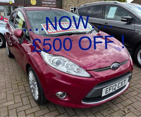 FORD FIESTA 1.4 TITANIAIUM **ONLY 35,000 MILES FROM NEW**FULL SERVICE RECORDS**